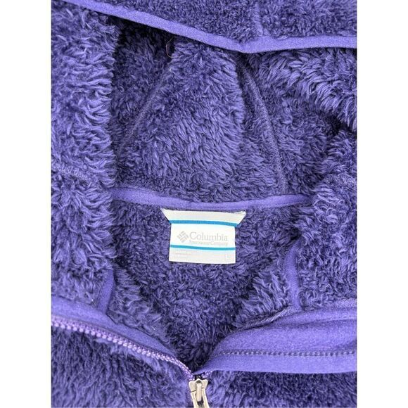 Columbia Polar Yeti Plush Fleece - Deep Purple- L - Picture 4 of 9